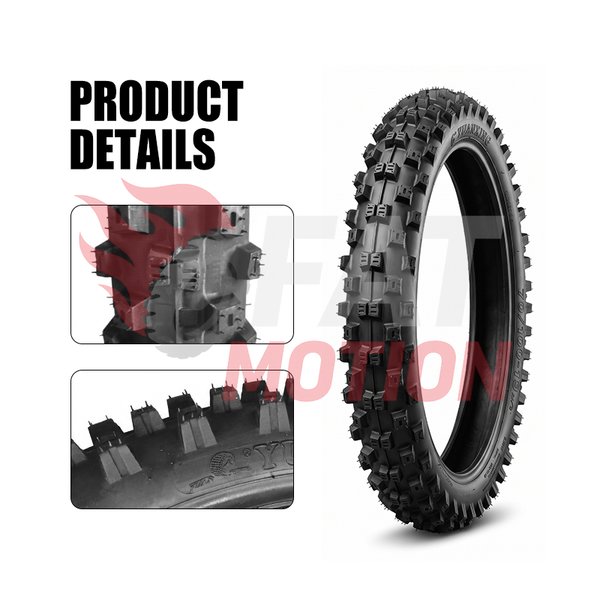 OUXI GT2000 Buitenband 70/100-19 – 4PR Crossband