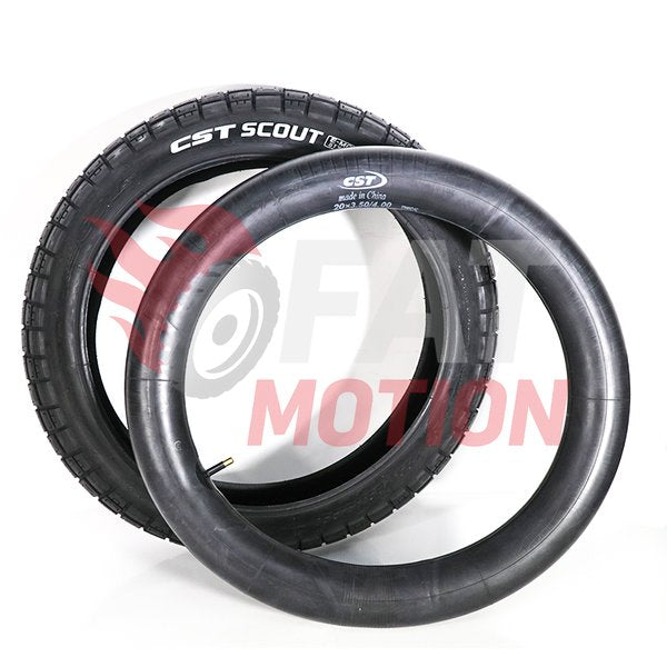 CST Scout buitenband 20x4.0 inclusief binnenband