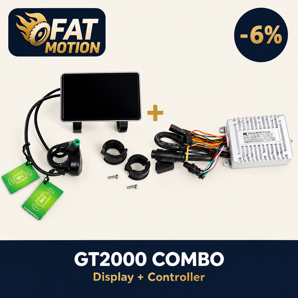 OUXI GT2000 Combo – display en controller opvoerbaar met killswitch