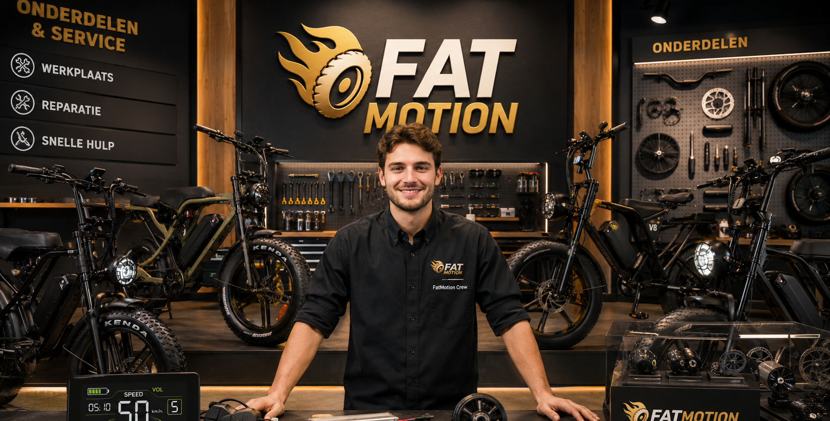 Betrouwbare hulp voor uw fatbike