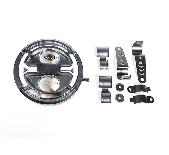 Fatbike koplamp met Richtingaanwijzers