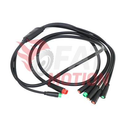 OUXI C80 kabelboom 5-Pins - met Knipperlicht