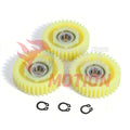 Nylon Motor Tandwielen Set (36T) voor 500W Fatbike Motor