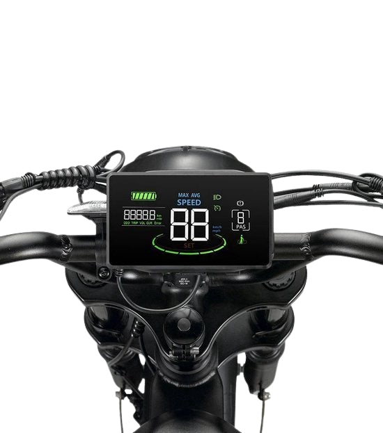 H6C Display – 45 km/u