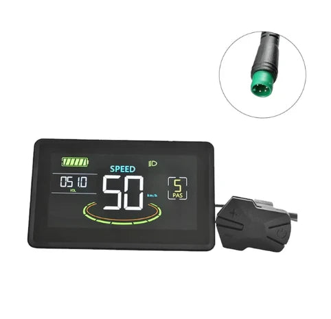 H6C Display – 45 km/u